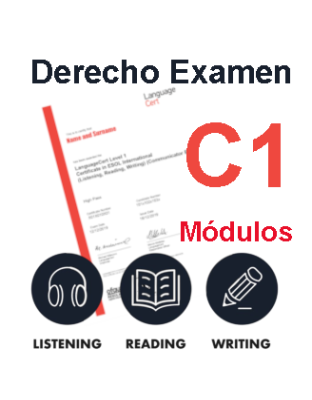 Derecho Examen LanguageCert C1 Módulo LWR (Escrito) Online