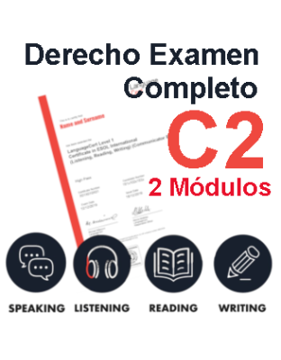 Derecho Examen LanguageCert C2 Completo Online