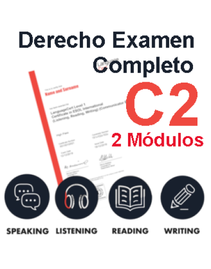 Derecho Examen LanguageCert C2 Completo Online