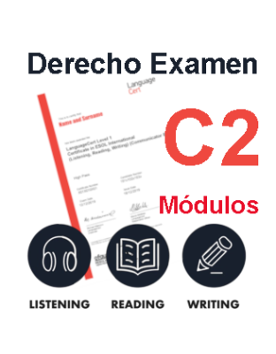 Derecho Examen LanguageCert C2 Módulo LWR (Escrito) Online