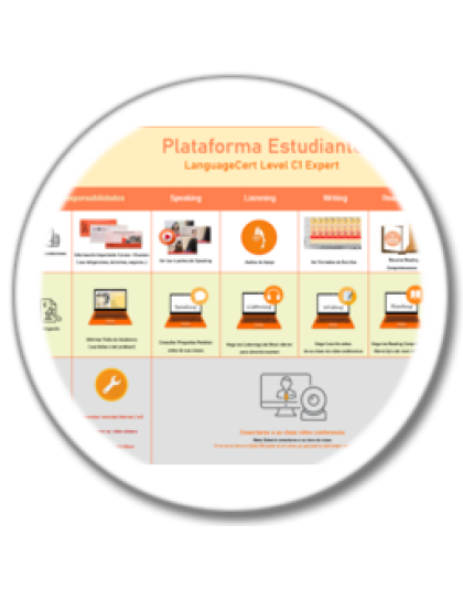 Plataforma LanguageCert 3 meses