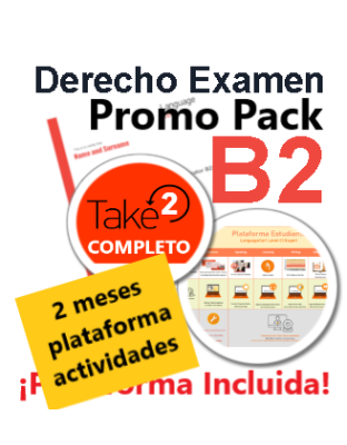 Promo Pack B2 Todo Incluido: Derecho Examen + Seguro Suspenso + Plataforma Actividades 2 meses