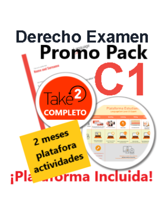 Promo Pack C1 Todo Incluido: Derecho Examen + Seguro Suspenso + Plataforma Actividades 2 meses