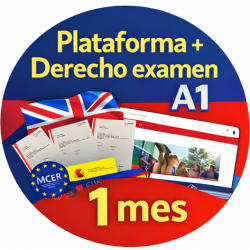 A1 LanguageCert Examen Completo + Plataforma Actividades 1 mes acceso