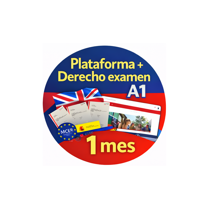 A1 LanguageCert Examen Completo + Plataforma Actividades 1 mes acceso