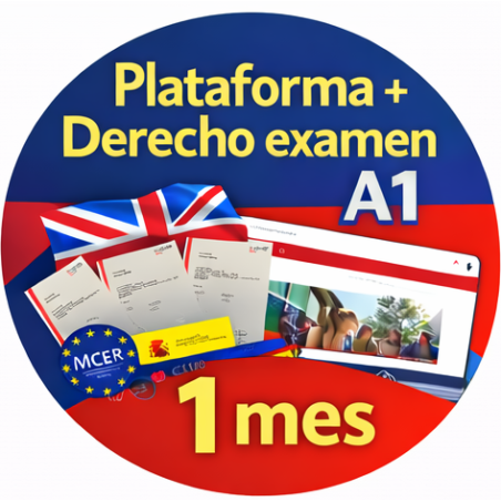 A1 LanguageCert Examen Completo + Plataforma Actividades 1 mes acceso