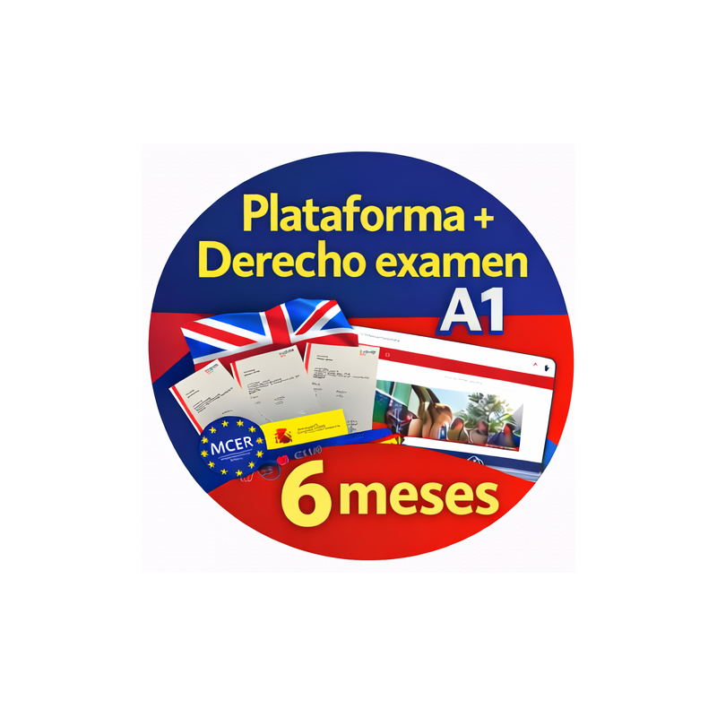 A1 LanguageCert Examen Completo + Plataforma Actividades 6 meses acceso
