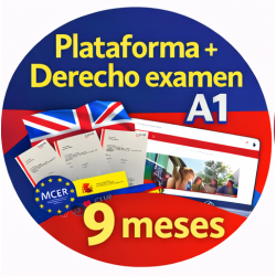 A1 LanguageCert Examen Completo + Plataforma Actividades 9 meses acceso