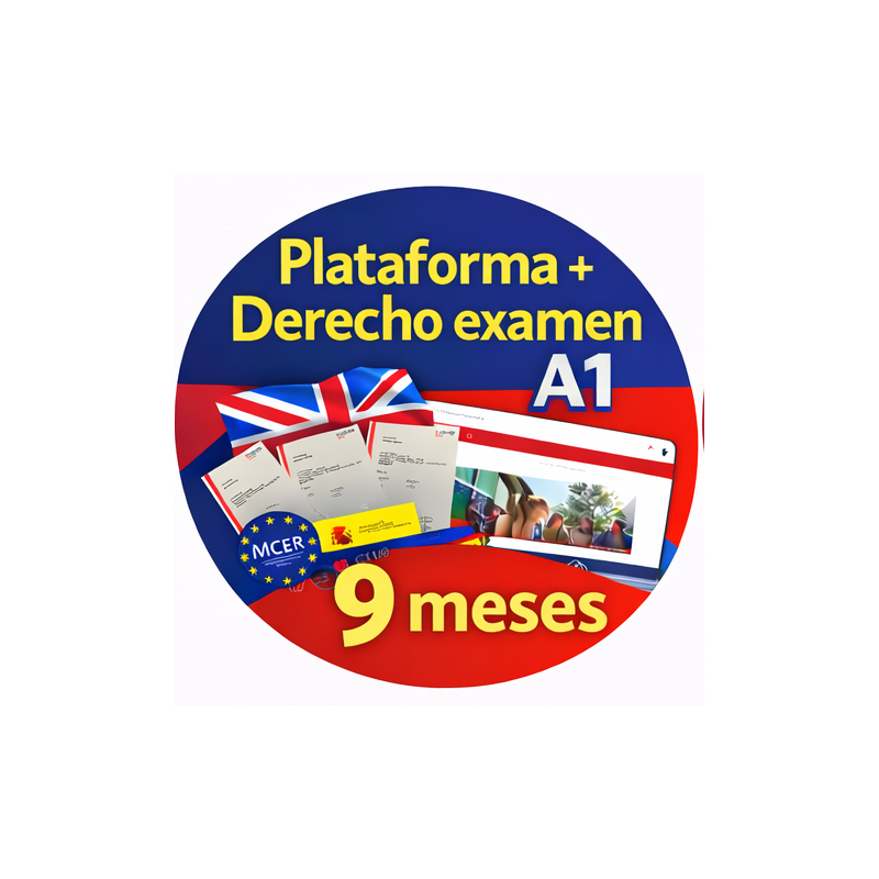 A1 LanguageCert Examen Completo + Plataforma Actividades 9 meses acceso