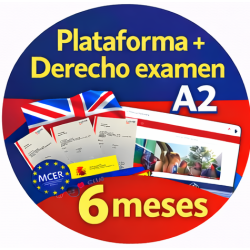 A2 LanguageCert Examen Completo + Plataforma Actividades 6 meses acceso
