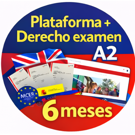 A2 LanguageCert Examen Completo + Plataforma Actividades 6 meses acceso