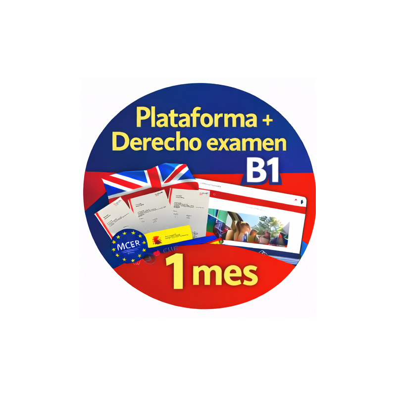 B1 LanguageCert Examen Completo + Plataforma Actividades 1 mes acceso