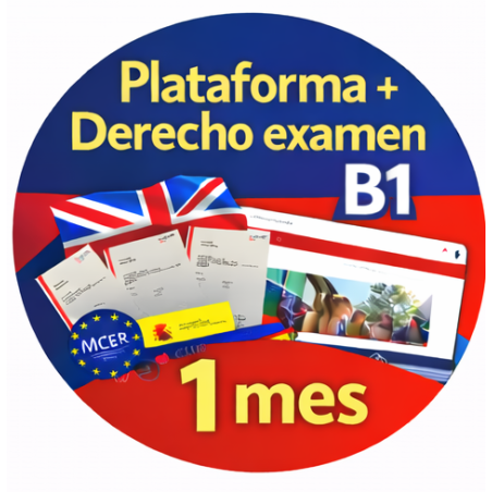 B1 LanguageCert Examen Completo + Plataforma Actividades 1 mes acceso