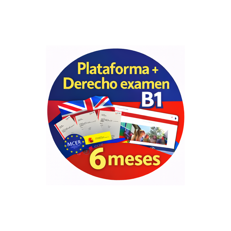 B1 LanguageCert Examen Completo + Plataforma Actividades 6 meses acceso
