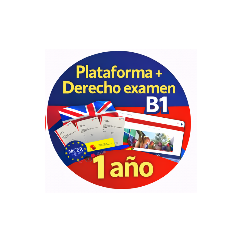 B1 LanguageCert Examen Completo + Plataforma Actividades 1 año acceso