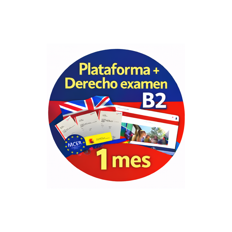 B2 LanguageCert Examen Completo + Plataforma Actividades 1 mes acceso