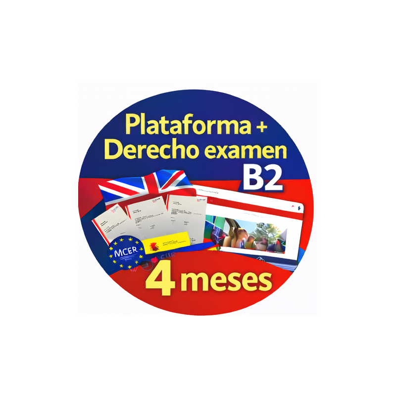 B2 LanguageCert Examen Completo + Plataforma Actividades 4 meses acceso