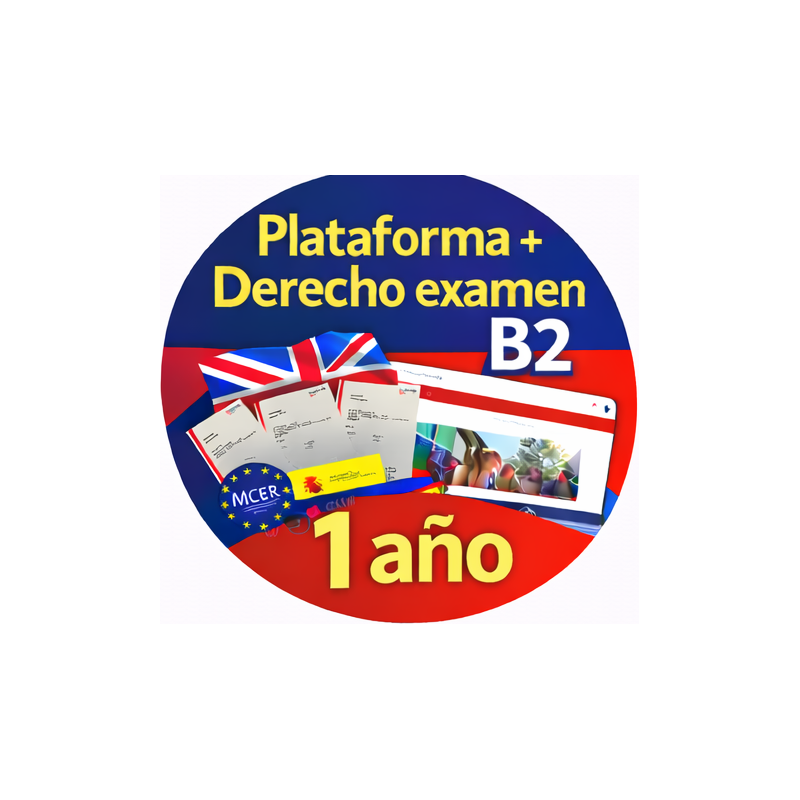 B2 LanguageCert Examen Completo + Plataforma Actividades 1 año acceso