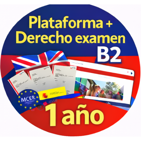B2 LanguageCert Examen Completo + Plataforma Actividades 1 año acceso