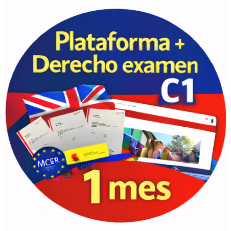 C1 LanguageCert Examen Completo + Plataforma Actividades 1 mes acceso