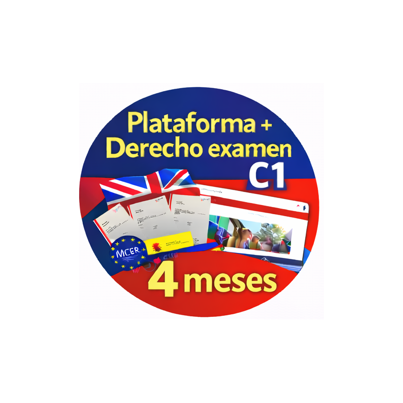 C1 LanguageCert Examen Completo + Plataforma Actividades 4 meses acceso