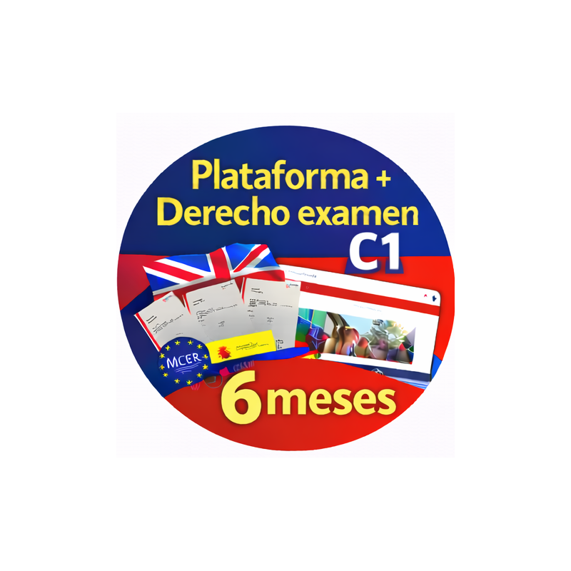 C1 LanguageCert Examen Completo + Plataforma Actividades 6 meses acceso