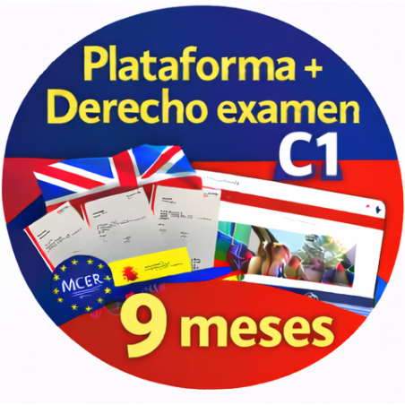 C1 LanguageCert Examen Completo + Plataforma Actividades 9 meses acceso