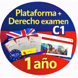 C1 LanguageCert Examen Completo + Plataforma Actividades 1 año  acceso