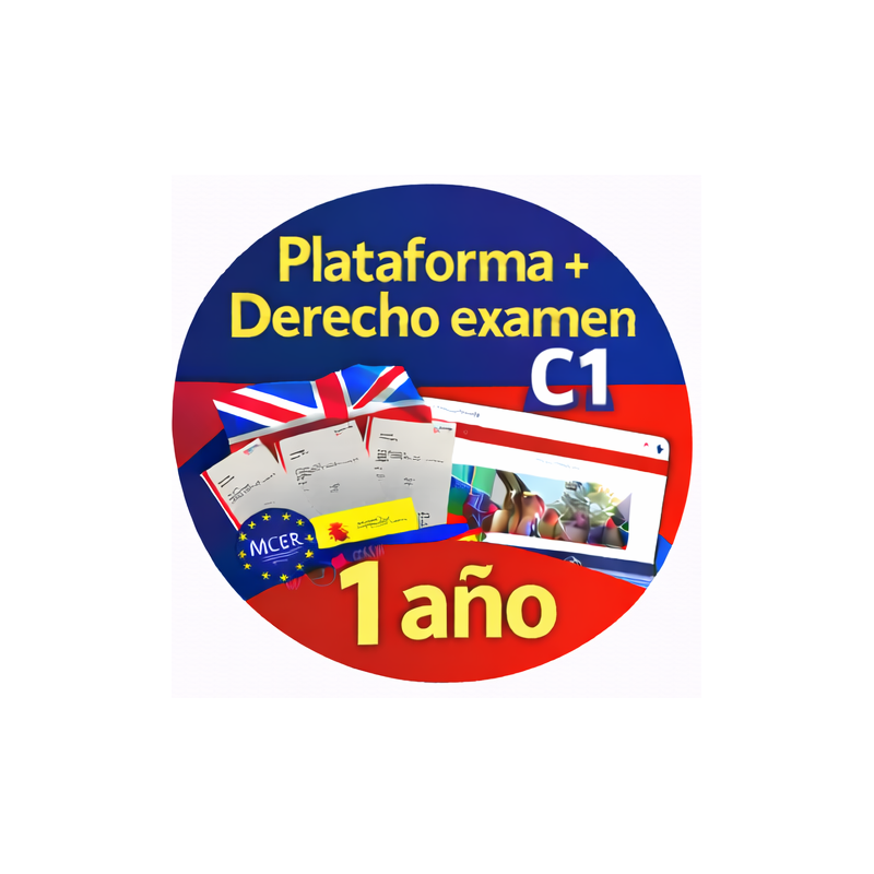 C1 LanguageCert Examen Completo + Plataforma Actividades 1 año  acceso