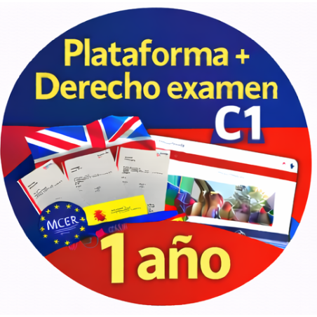 C1 LanguageCert Examen Completo + Plataforma Actividades 1 año  acceso