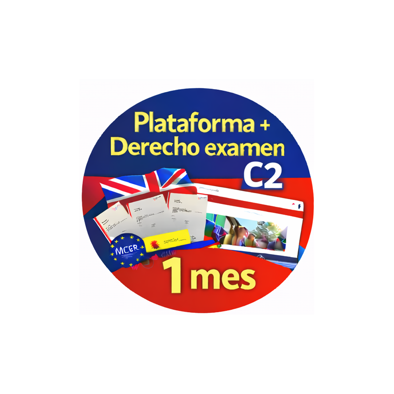 C2 LanguageCert Examen Completo + Plataforma Actividades 1 mes acceso