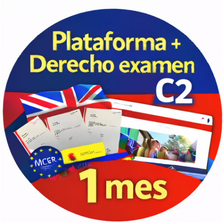 C2 LanguageCert Examen Completo + Plataforma Actividades 1 mes acceso