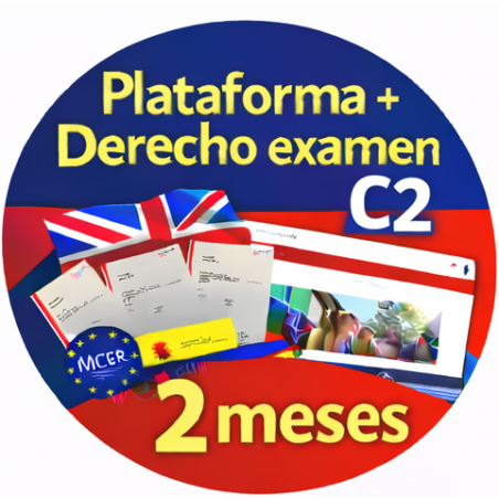 C2 LanguageCert Examen Completo + Plataforma Actividades  2 meses acceso