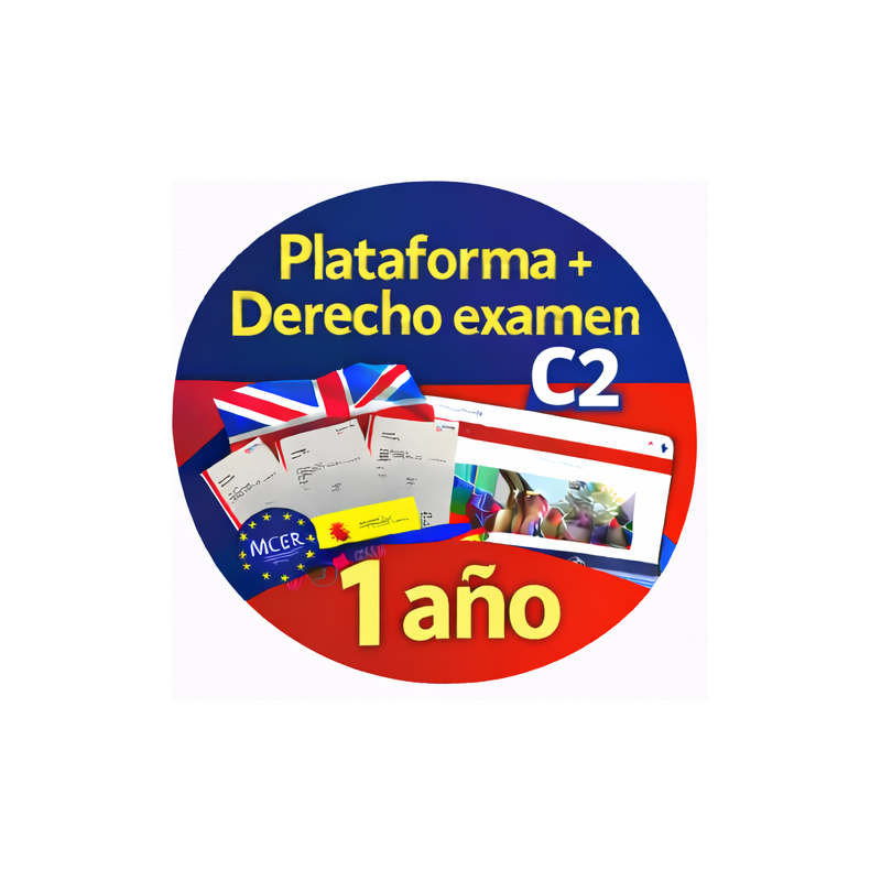 C2 LanguageCert Examen Completo + Plataforma Actividades 1 año acceso