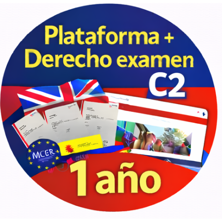 C2 LanguageCert Examen Completo + Plataforma Actividades 1 año acceso