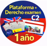 C2 LanguageCert Examen Completo + Plataforma Actividades 1 año acceso