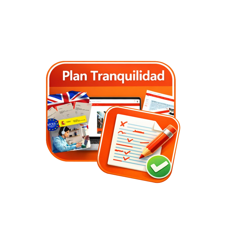 Plan Tranquilidad - Correcciones Escritos de Languagecert