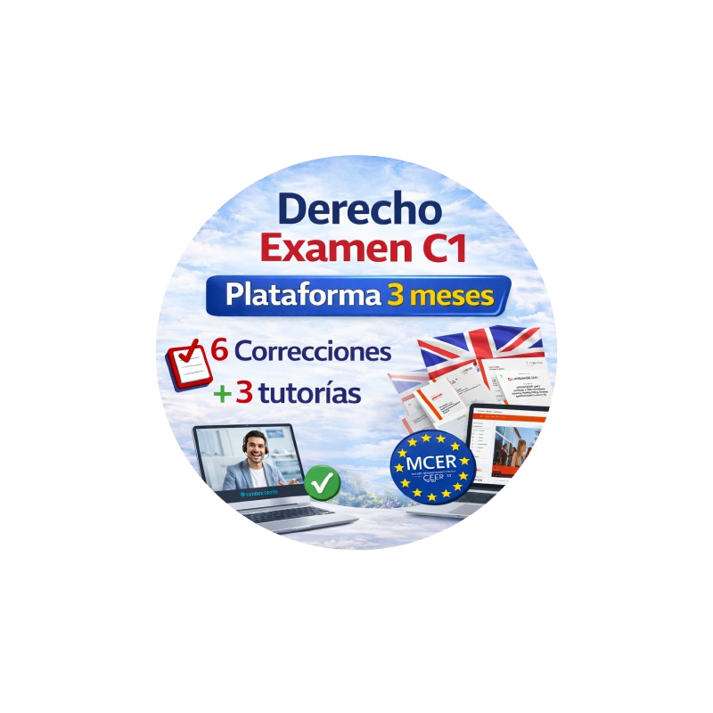 PROMO Languagecert Derecho Examen C1 + Plataforma 3 meses renovable