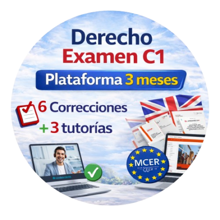 PROMO Languagecert Derecho Examen C1 + Plataforma 3 meses renovable