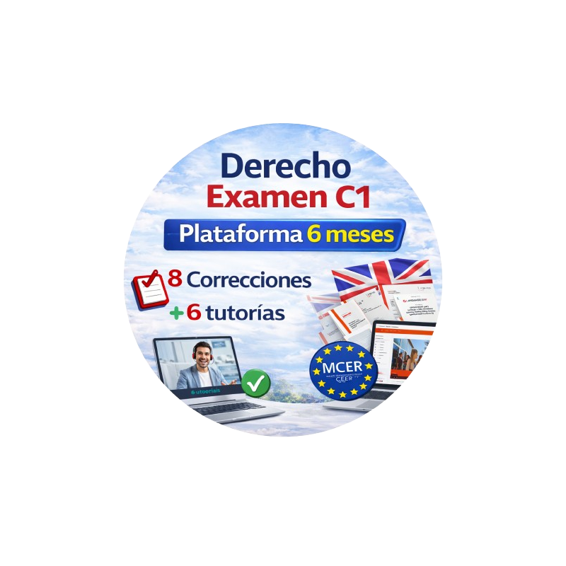 PROMO Derecho Examen C1 + Plataforma 6 meses (renovables)