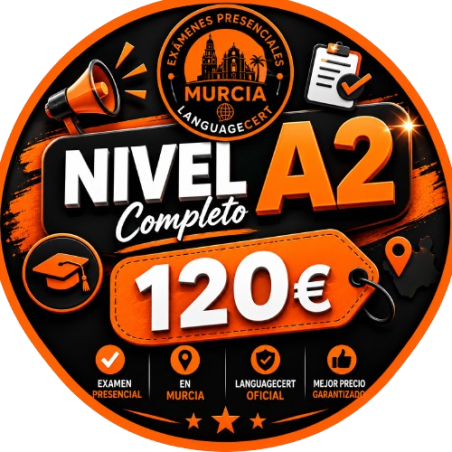 Examen Presencial Languagecert A2 Completo Murcia