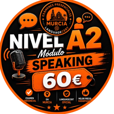 Examen Presencial Languagecert A2 Módulo Speaking en Murcia