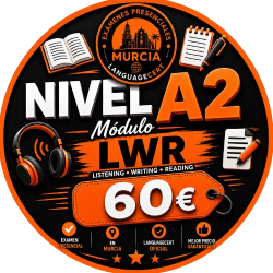 Examen Presencial Languagecert A2 Módulo LWR en Murcia
