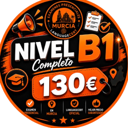 Examen Presencial Languagecert B1 Completo en Murcia