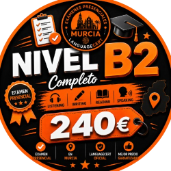 Examen Presencial Languagecert B2 Completo en Murcia