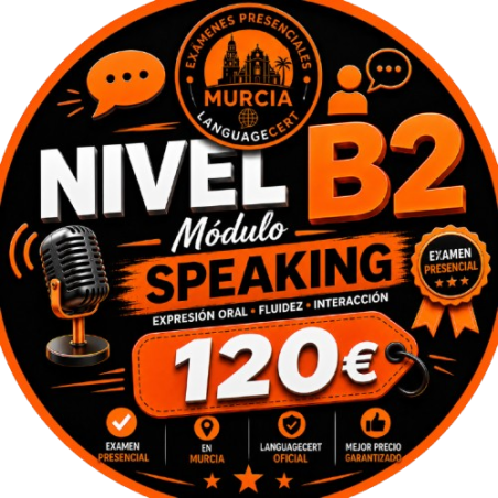 Examen Presencial Languagecert B2 Módulo Speaking en Murcia