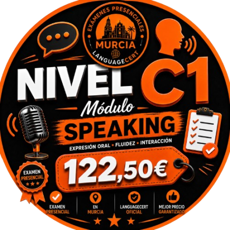 Examen Presencial Languagecert C1 Módulo Speaking en Murcia