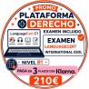 Nivel B1 Derecho Examen Languagecert + Plataforma / Pagos Klarna