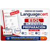 Nivel A1 Derecho Examen Languagecert + Plataforma 90 días / Pagos Tarjetas