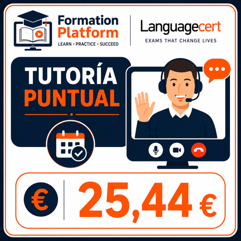 1 Tutoria Puntual - English Speaking  Practice
